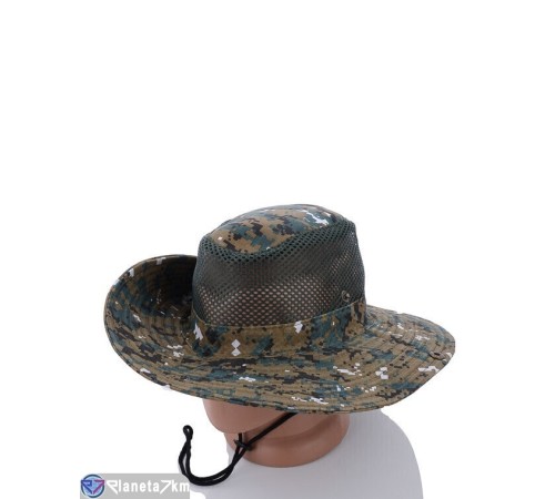 Капелюх чоловічий на літо (3 шт. р.сетка 56-58) хакі  "CAROLLA"