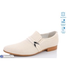 Туфлі чоловічі на весну/осінь (8 пар р.36-39) бежевий  "KLAKSON"