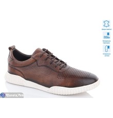Кросівки чоловічі на весну/осінь (8 пар р.40-45) коричневий  "KLAKSON"