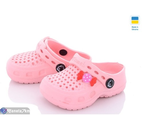 Кроки дитячі на літо (8 пар р.20-27) рожевий  "Ladmir"