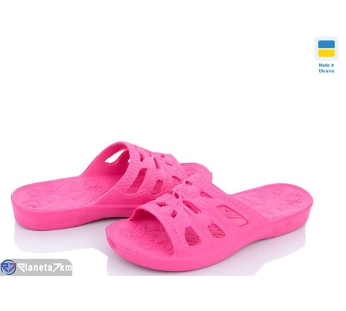 Шлепки жіночі на літо (6 пар р.36-41) рожевий  "Ladmir"