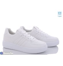 Кросівки жіночі на весну/осінь (8 пар р.36-41) білий  "FERICE"