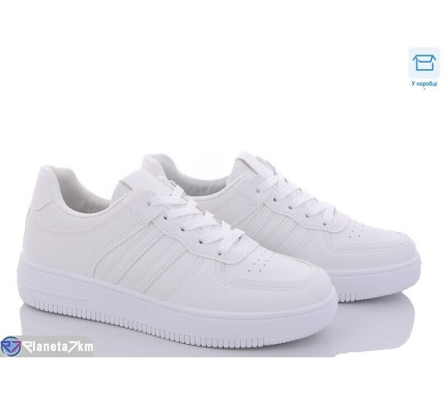 Кросівки жіночі на весну/осінь (8 пар р.36-41) білий  "FERICE"