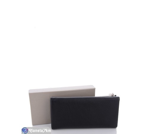 Гаманець жіночий 10*19*3 см, чорний "LAMORA" Гаманець жіночий 10*19*3 см, чорний "LAMORA"