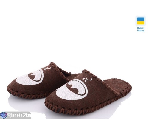 Тапки жіночі на весну/осінь (9 пар р.36-41) коричневий  "Activ"