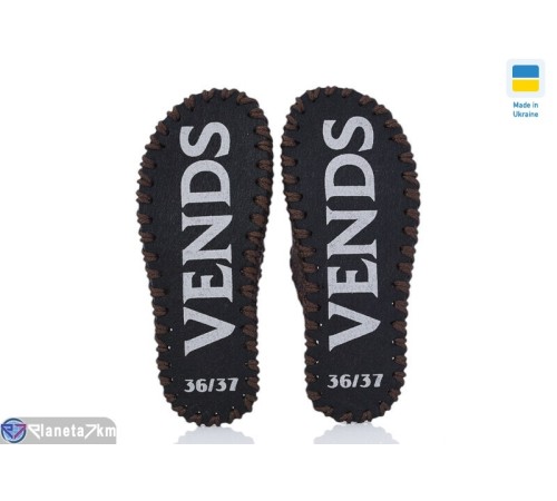 Тапки жіночі на весну/осінь (9 пар р.36-41) коричневий  "Activ"