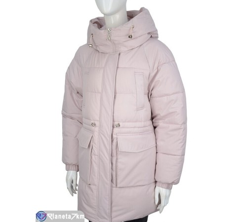 Куртка жіноча на зиму (4 шт. р.сетка S-XL) рожевий "NORA" Куртка жіноча на зиму (4 шт. р.сетка S-XL) рожевий "NORA"
