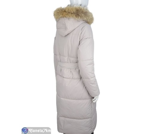 Пальто жіноче на зиму (4 шт. р.сетка M-2XL) сірий "NORA" Пальто жіноче на зиму (4 шт. р.сетка M-2XL) сірий "NORA"