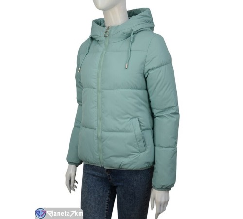 Куртка жіноча на весну/осінь (5 шт. р.сетка M-3XL) зелений "NORA" Куртка жіноча на весну/осінь (5 шт. р.сетка M-3XL) зелений "NORA"