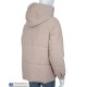 Куртка жіноча на зиму (5 шт. р.сетка M-2XL) бежевий "HUGGI"
