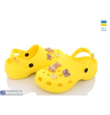Кроки жіночі на літо (8 пар р.36-41) жовтий  "LULI"