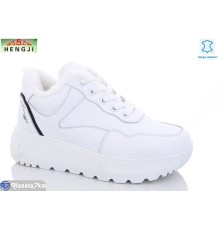 Кросівки жіночі на зиму (8 пар р.36-41) білий  "HENGJI-ELENA"