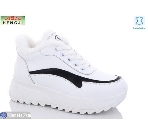Кросівки жіночі на зиму (8 пар р.36-41) білий  "HENGJI-ELENA"