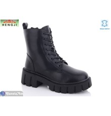 Черевики жіночі на зиму (6 пар р.36-41) чорний  "HENGJI-ELENA"