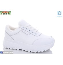 Кросівки жіночі на зиму (8 пар р.36-41) білий  "HENGJI-ELENA"