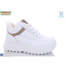 Кросівки жіночі на зиму (8 пар р.36-41) білий  "HENGJI-ELENA"