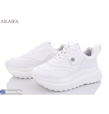 Кросівки жіночі на весну/осінь (6 пар р.36-41) білий  "Latifa"