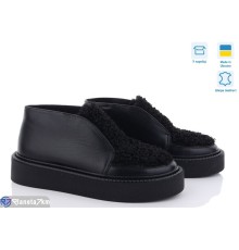 Черевики жіночі на весну/осінь (6 пар р.36-40) чорний  "GARRA"