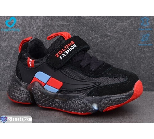 Дитячі кросівки на весну/осінь (5 пар р.26-30) чорний  "Comfort-baby"