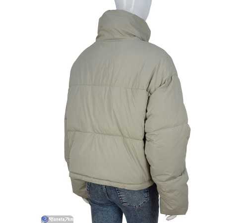 Куртка жіноча на зиму (4 шт. р.сетка M-2XL) зелений "HUGGI" Куртка жіноча на зиму (4 шт. р.сетка M-2XL) зелений "HUGGI"