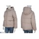 Куртка жіноча на зиму (4 шт. р.сетка M-2XL) бежевий "HUGGI"