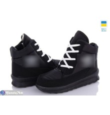 Черевики жіночі на зиму (8 пар р.37-41) чорний  "MURMUR"