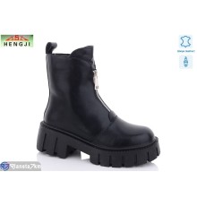 Черевики жіночі на зиму (6 пар р.36-41) чорний  "HENGJI-ELENA"