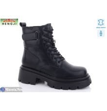Черевики жіночі на зиму (6 пар р.36-41) чорний  "HENGJI-ELENA"