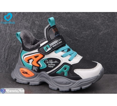 Дитячі кросівки на весну/осінь (7 пар р.28-33) чорний  "Comfort-baby"