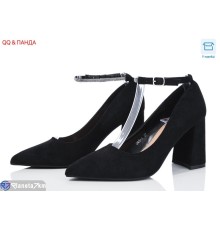 Туфлі жіночі на весну/осінь (8 пар р.36-41) чорний  "QQ&Панда"