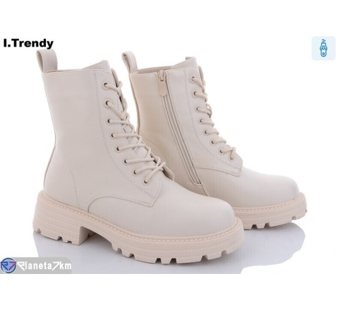 Черевики жіночі на зиму (6 пар р.36-41) бежевий "Trendy" Черевики жіночі на зиму (6 пар р.36-41) бежевий "Trendy"