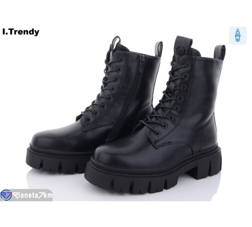 Черевики жіночі на зиму (6 пар р.36-41) чорний "Trendy" Черевики жіночі на зиму (6 пар р.36-41) чорний "Trendy"
