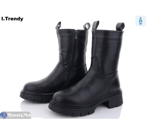 Черевики жіночі на зиму (6 пар р.36-41) чорний "Trendy" Черевики жіночі на зиму (6 пар р.36-41) чорний "Trendy"