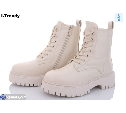Черевики жіночі на зиму (6 пар р.36-41) бежевий "Trendy" Черевики жіночі на зиму (6 пар р.36-41) бежевий "Trendy"
