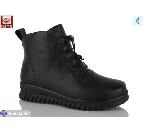 Черевики жіночі на весну/осінь (8 пар р.36-41) чорний  "WSMR"