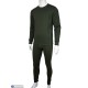Термобілизна чоловіча на зиму (4 шт. р.сетка M-2XL) зелений  "Kalabok"