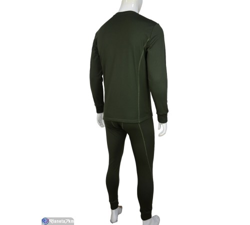 Термобілизна чоловіча на зиму (4 шт. р.сетка M-2XL) зелений  "Kalabok"