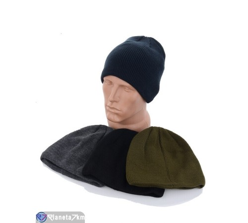 Шапка чоловіча на зиму (5 шт. р.сетка One size) мікс  "CAROLLA" Шапка чоловіча на зиму (5 шт. р.сетка One size) мікс  "CAROLLA"