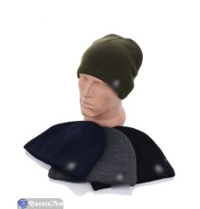 Шапка чоловіча на зиму (5 шт. р.сетка One size) мікс  "CAROLLA" Шапка чоловіча на зиму (5 шт. р.сетка One size) мікс  "CAROLLA"