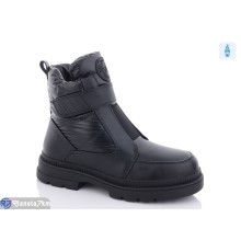 Черевики жіночі на зиму (8 пар р.36-41) чорний  "PERLA"