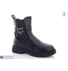 Черевики жіночі на зиму (8 пар р.36-41) чорний  "PERLA"