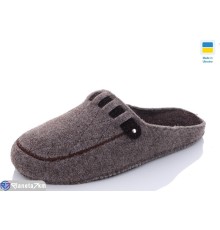 Тапки чоловічі на весну/осінь (6 пар р.41-45) коричневий  "INPIRE"