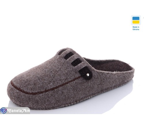 Тапки чоловічі на весну/осінь (6 пар р.41-45) коричневий  "INPIRE"