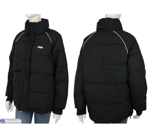 Куртка жіноча на зиму (5 шт. р.сетка S-2XL) чорний  "Kalabok" Куртка жіноча на зиму (5 шт. р.сетка S-2XL) чорний  "Kalabok"