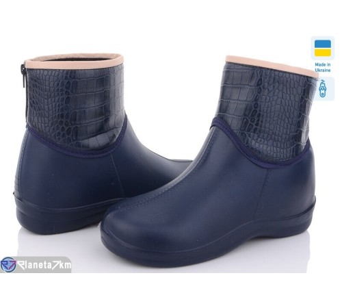 Жіночі чоботи з піни (6 пар р.37-41) синій  "Gelena" Жіночі чоботи з піни (6 пар р.37-41) синій  "Gelena"