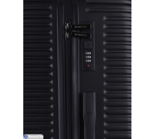 Валіза (1 шт. р.сетка ) чорний  "HOREHOME"