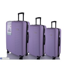 Валіза (1 шт. р.сетка ) фіолетовий  "HOREHOME"