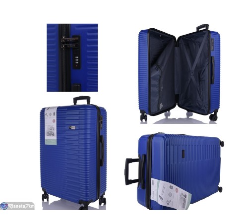 Валіза (1 шт. р.сетка ) синій  "HOREHOME"
