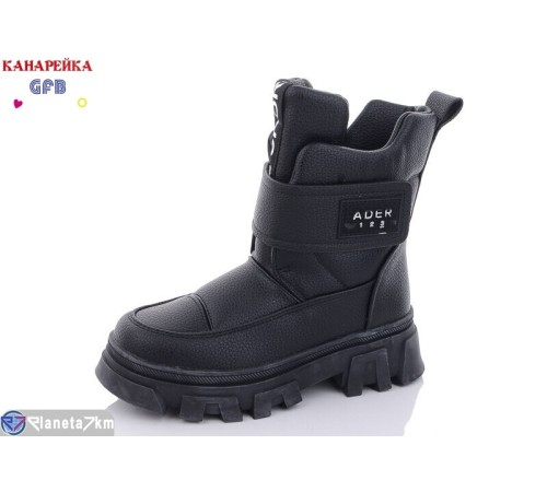 Черевики дитячі на зиму (8 пар р.32-37) чорний "GFB-Канарейка" Черевики дитячі на зиму (8 пар р.32-37) чорний "GFB-Канарейка"