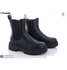 Черевики жіночі на зиму (6 пар р.36-41) бежевий  "Trendy"